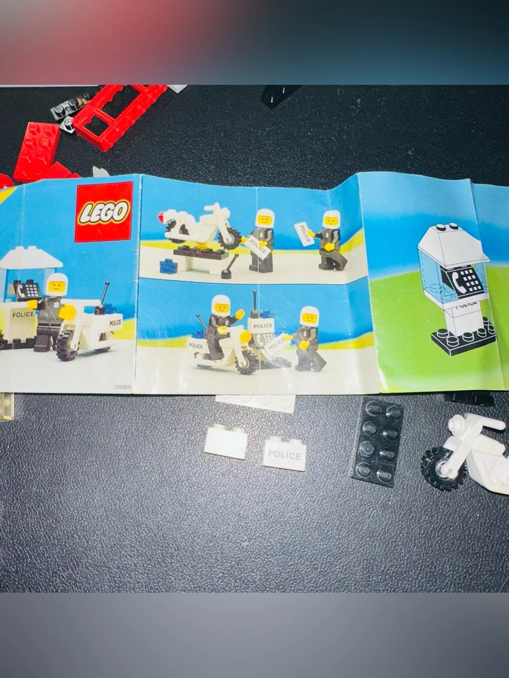 Lego Vintage City Patrol Police Set 6522